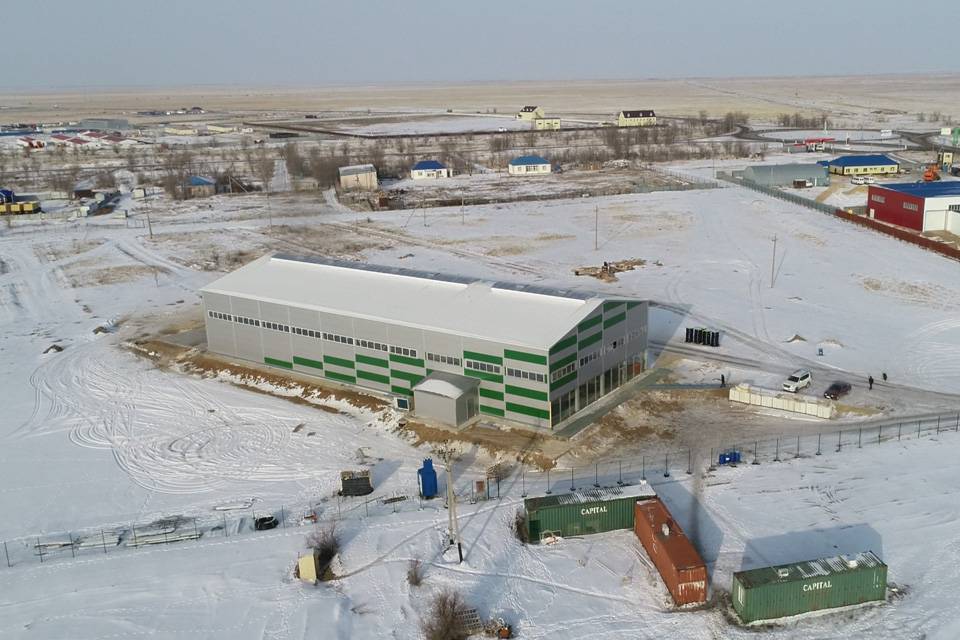 Быстровозводимый завод солнечных батарей, расчет строительства