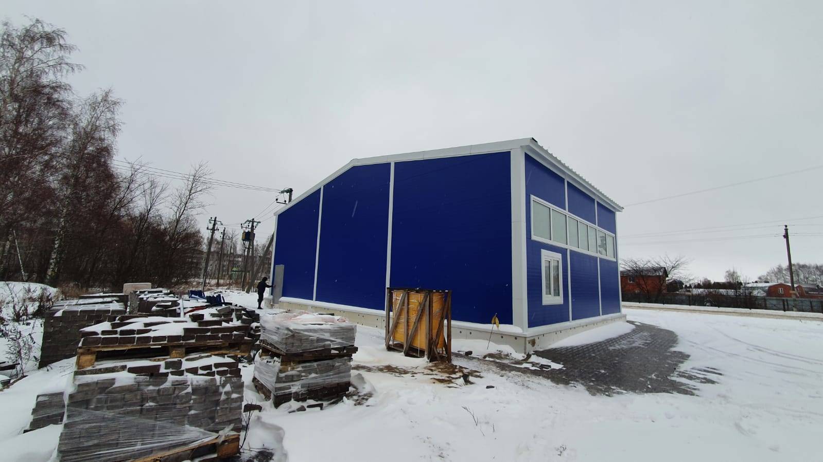 Быстровозводимый шиномонтаж