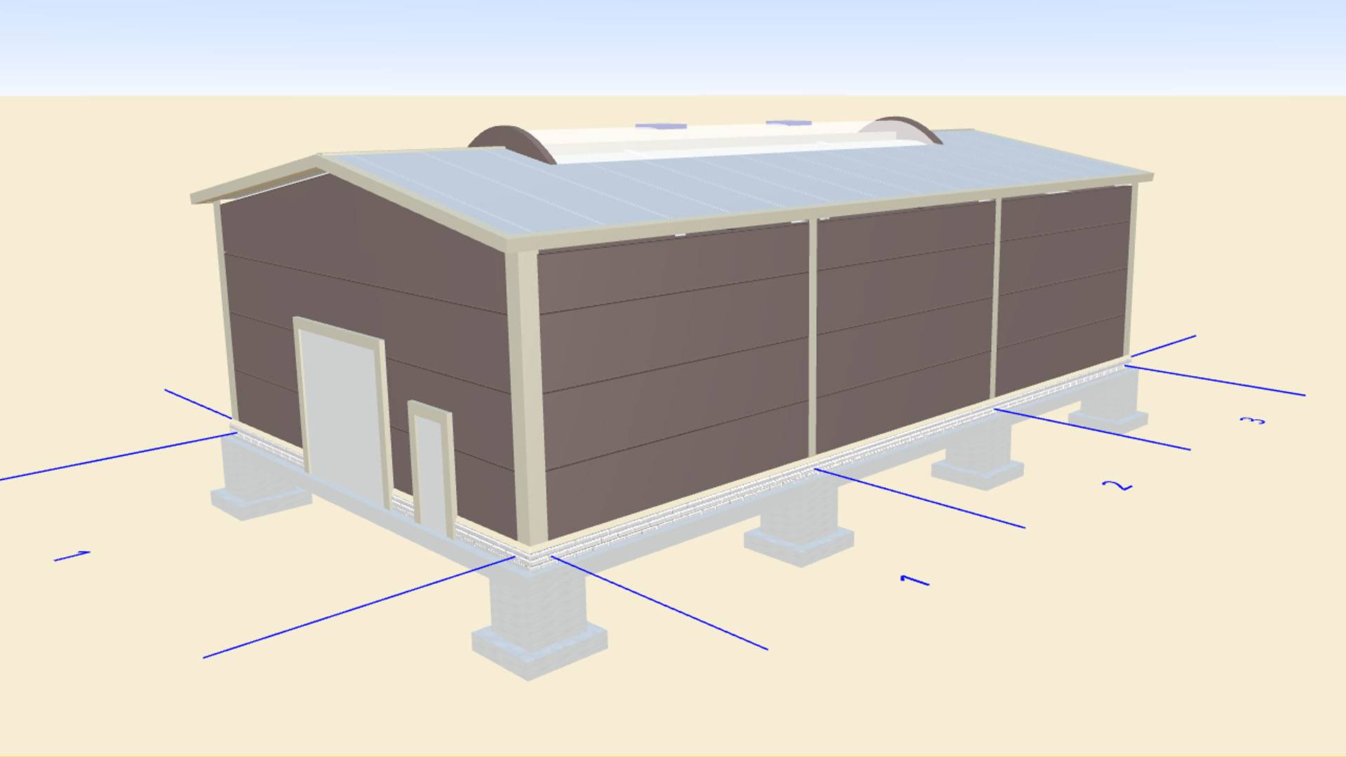 Быстровозводимый лодочный ангар от ПК Веста