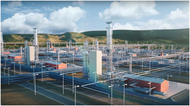 Строительство газоперерабатывающего завода в Казахстане и России
